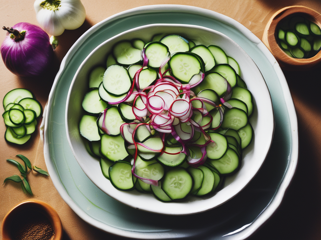 A Refreshing Take on Cucumber Salad: A Versatile Cucumber Recipe Guide